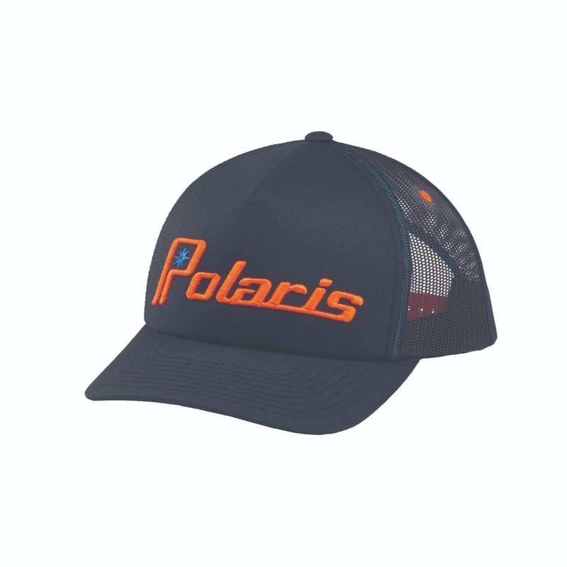 Unisex Adjustable Mesh Snapback Hat with Retro Polaris® Ellipse Logo