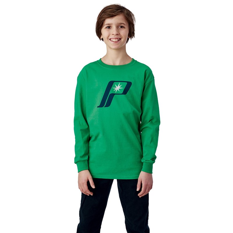 Youth Long-Sleeve Retro Graphic Shirt with Polaris® Logo Youth Long-Sleeve Retro Graphic Shirt with Polaris® Logo