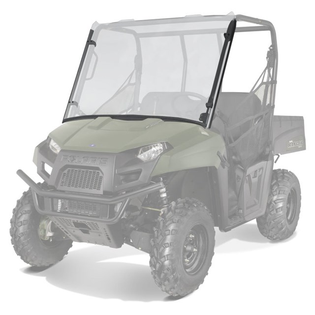 Lock & Ride® Full Windshield - Hard Coat Poly | GenuinePolarisParts.com