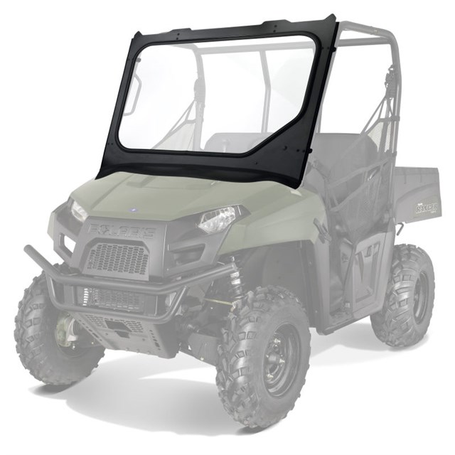 Glass Lock & Ride Windshield | 2014 Polaris RANGER CREW 570 EFI