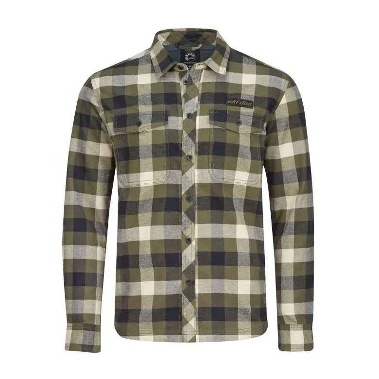 Flannel Shirts SKI-DOO FLANNEL SHIRT MEN L