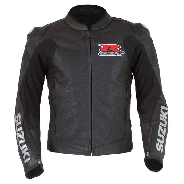 Gsx-R Leather Jacket, Black
