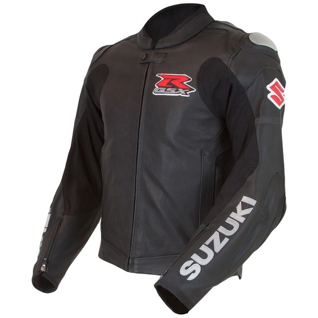 Gsx-R Leather Jacket, Black