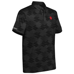 S Line Pattern Polos