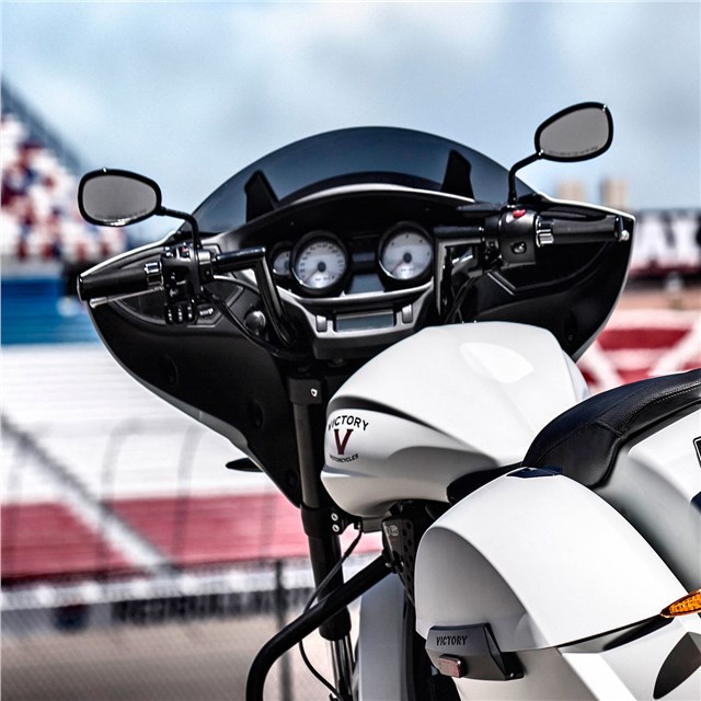 Flat Black Mitered MiniApe Handlebars by Victory Motorcycles 2013