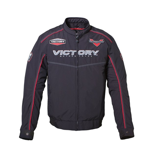 Mens Bomber Jacket - Black by Victory Motorcycles | Don Wood Victory