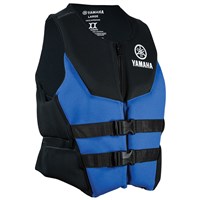 Yamaha Mens Neoprene Two-Buckle PFD Life Jacket Vest Blue,Medium 