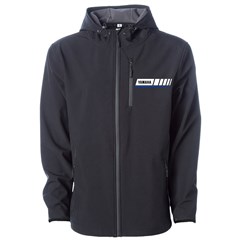 Blue Revs Yamaha Full-Zip Hooded Soft Shell Jacket