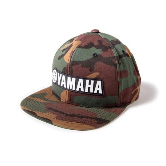 Bold Hats By Factory Effex HAT-YAMAHA BOLD SNAPBACK CAMO