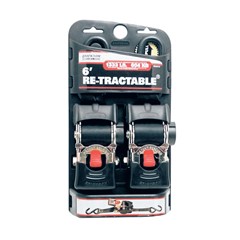 Heavy-Duty Re-Tractable Ratcheting Tie Downs