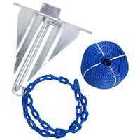 Boat Anchor Kit with Colored Chain