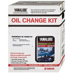 Snowmobile 2 & 3 Cylinder SS Oil Change Kit