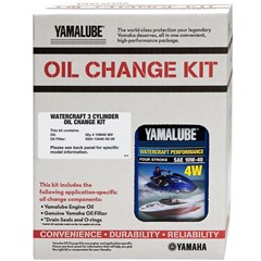 Yamalube Oil Change Kit- Watercraft 3 Cylinder