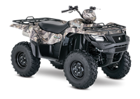 2018 Suzuki KingQuad 500AXi Power Steering Camo